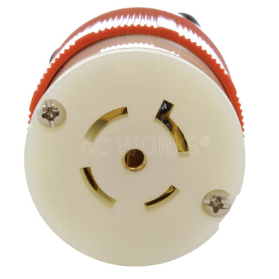 NEMA L22-20R, 5 prong, Locking Female Connector