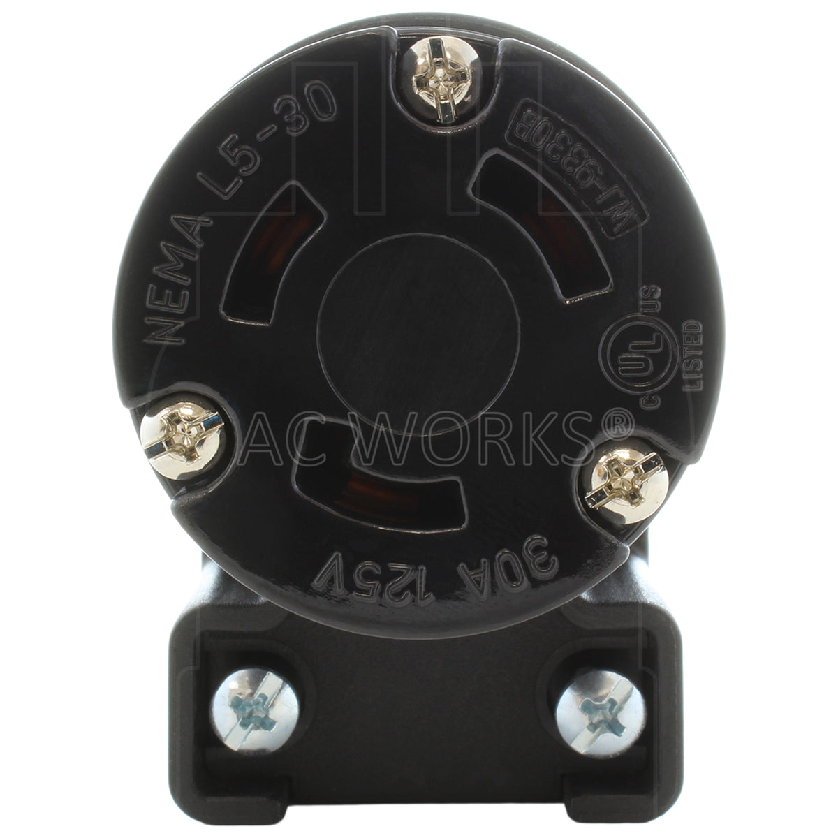 locking elbow female connector l5-30