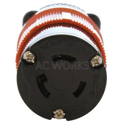 L6-20 20A 250V 3-prong locking connector