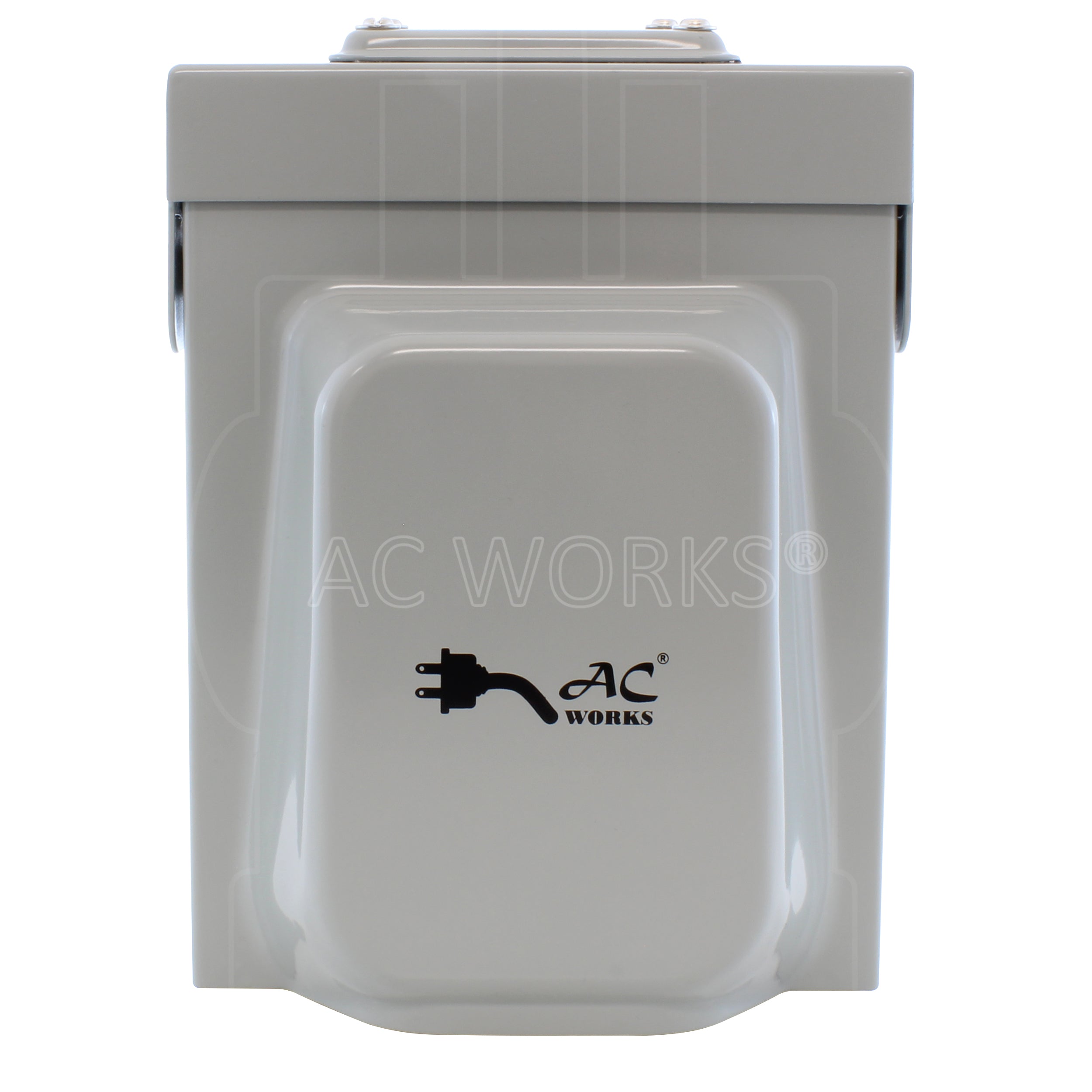 AC WORKS® brand metal inlet box