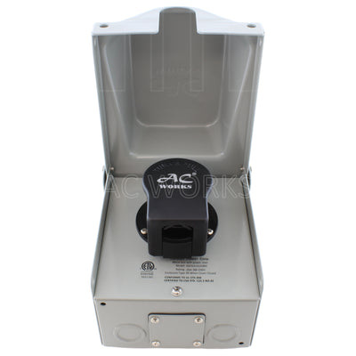 application of elbow plug together with the outlet box