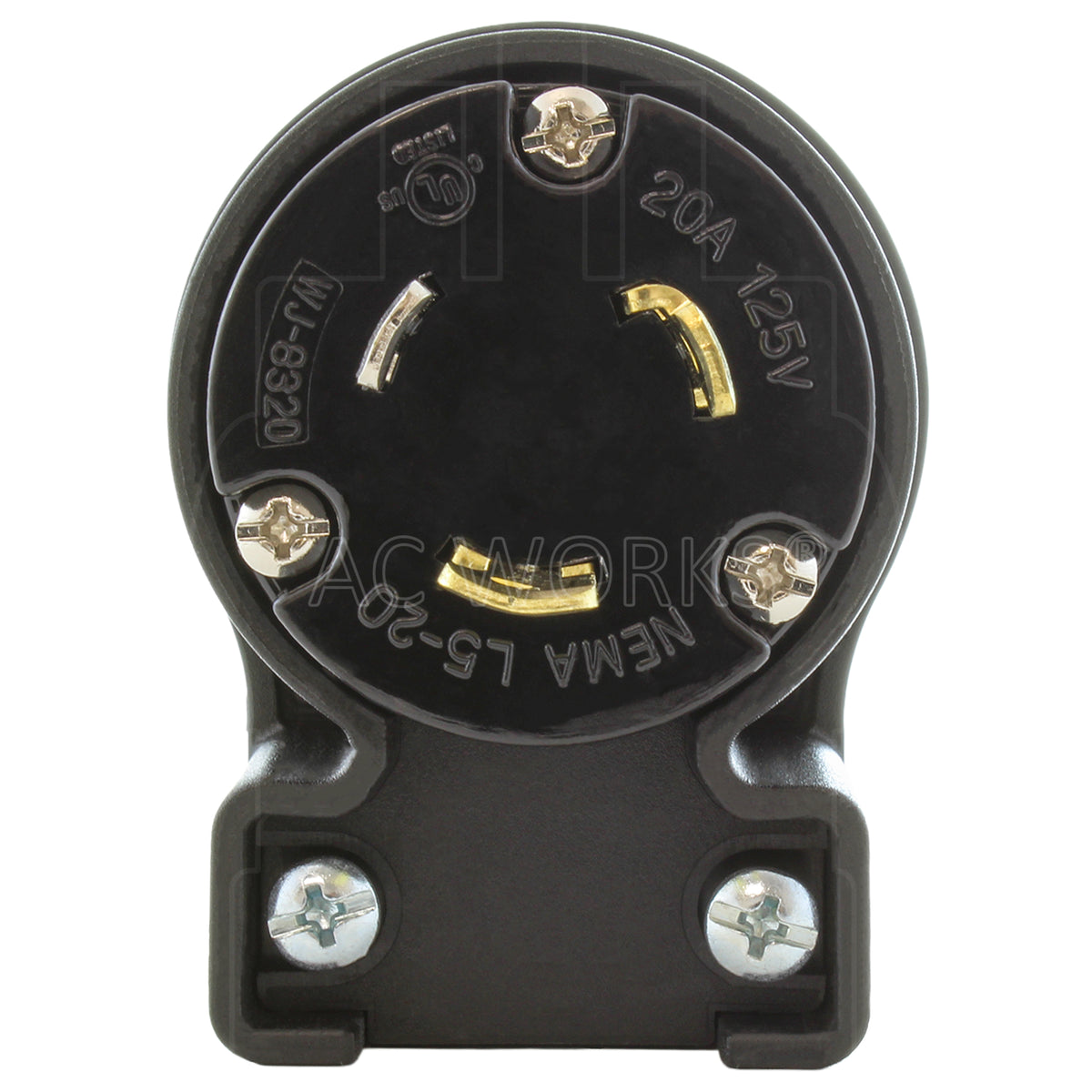 locking male plug