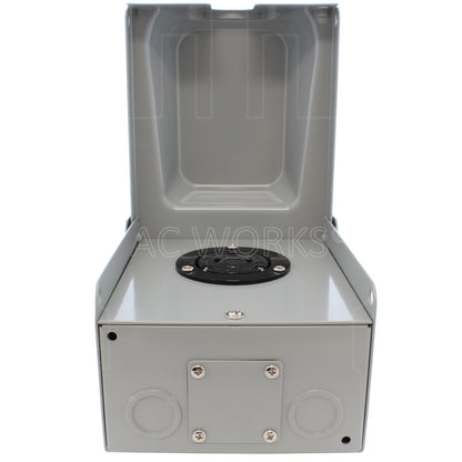 L5-20 outlet box with multiple access ports