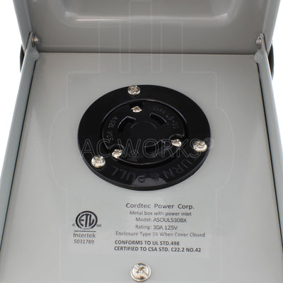 female outlet locking l5-30