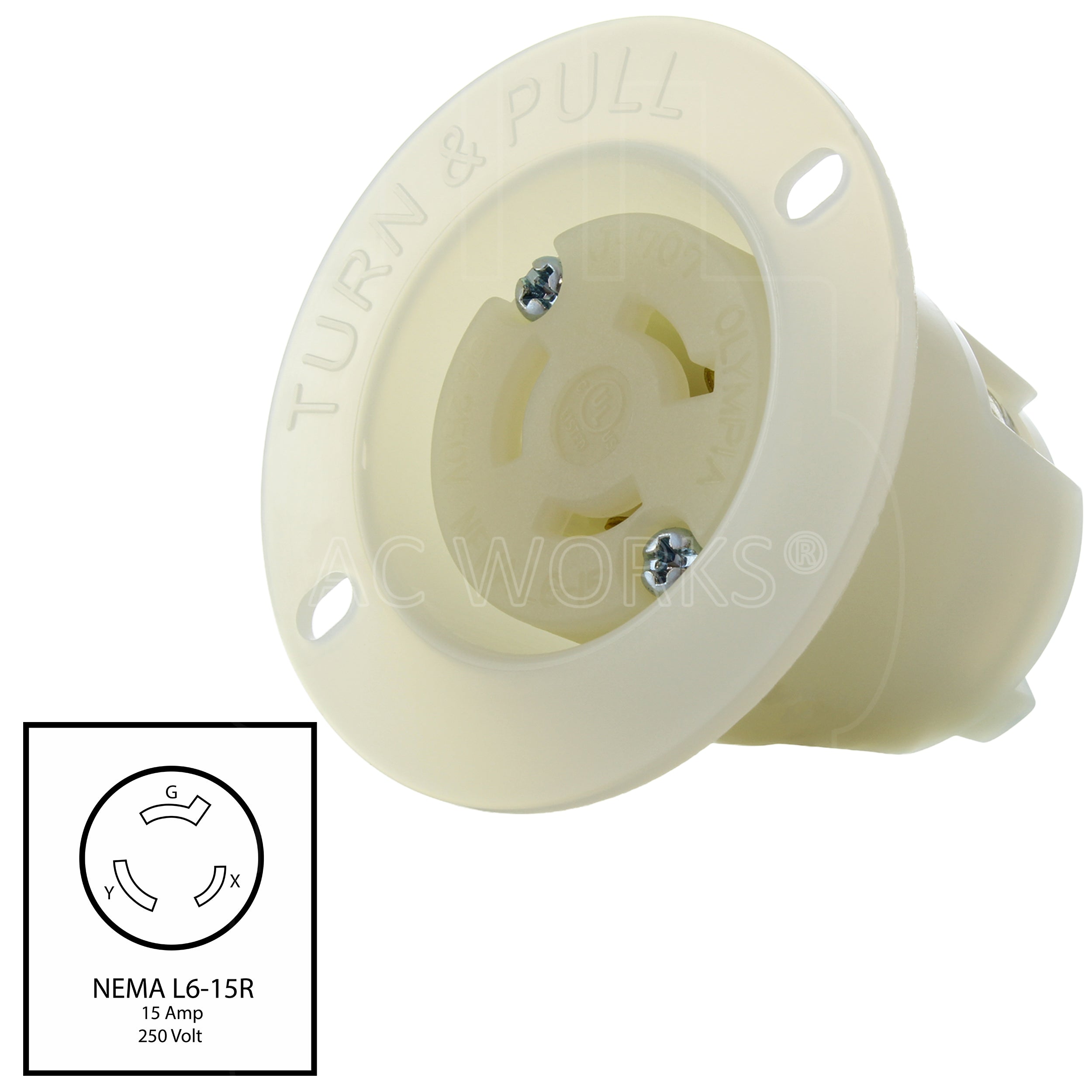 Locking Outlet with NEMA