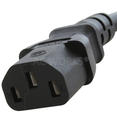 1FT 13A IEC C14/ Sheet E IT Plug With Mounting Holes to IEC C13 Connector – AC Connectors 1FT 13A IEC C14/ Sheet E IT Plug With Mounting Holes to IEC C13 Connector – AC Connectors