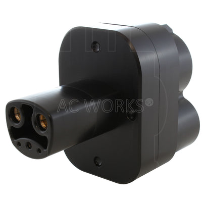 AC WORKS® [CCS1-NACS] EV Charging Adapter: CCS1 to NACS (Tesla) – 200A, 150kW