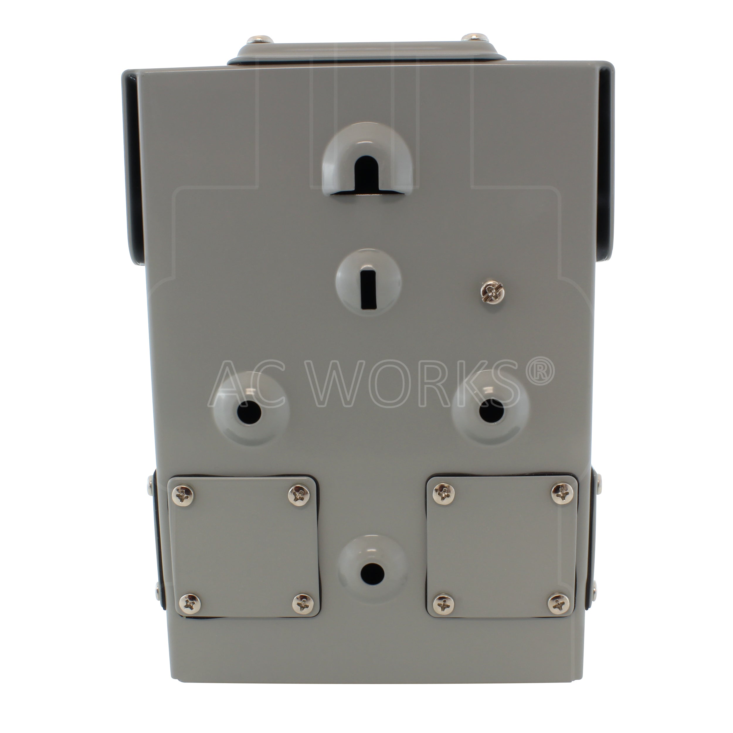 AC WORKS® [CS8169BX] CS8169 50A 3-Phase 480V 4-Prong Locking Heavy-Duty Outlet Box