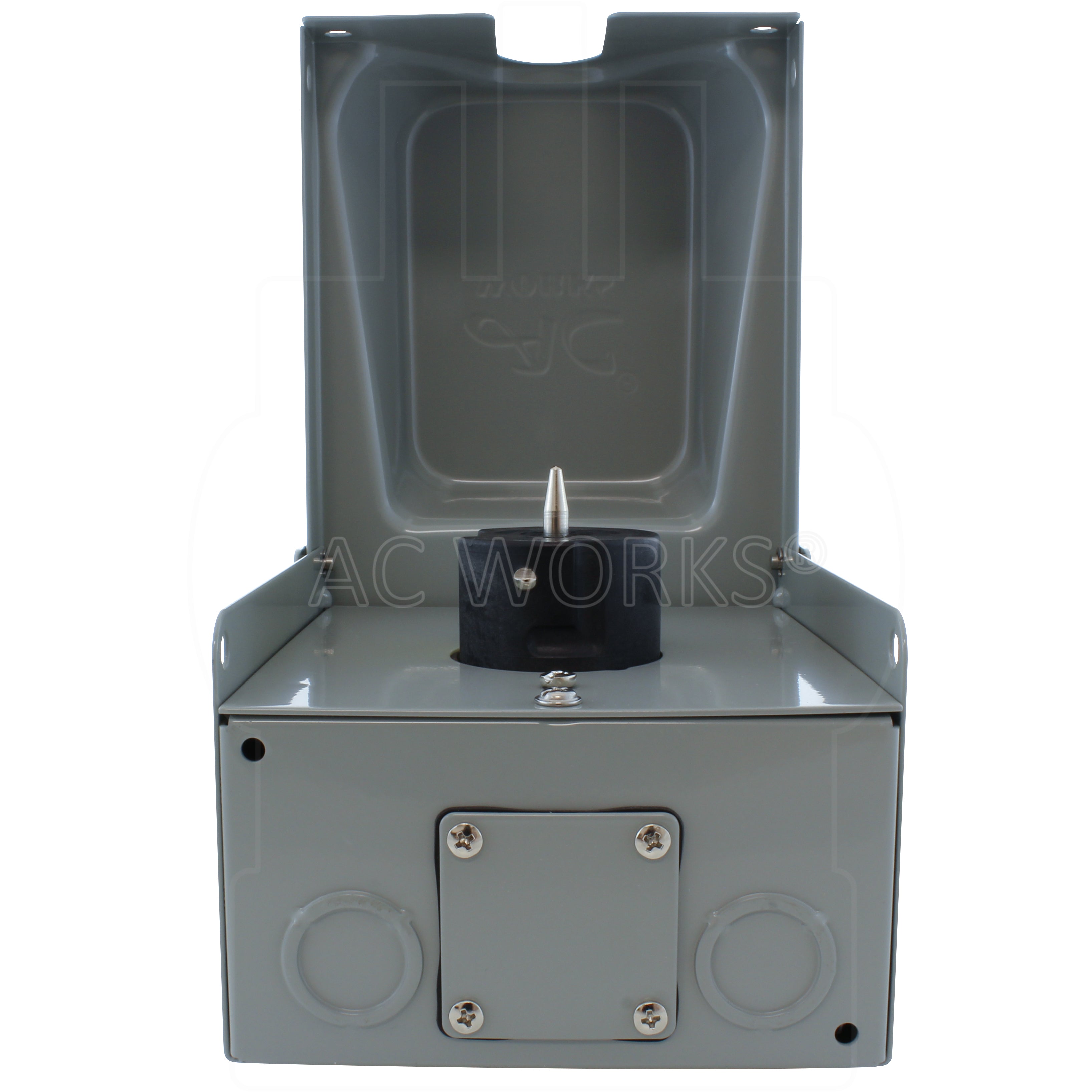 AC WORKS® [CS8269BX] CS8269 50A 250V 3-Prong Locking Heavy-Duty Outlet Box