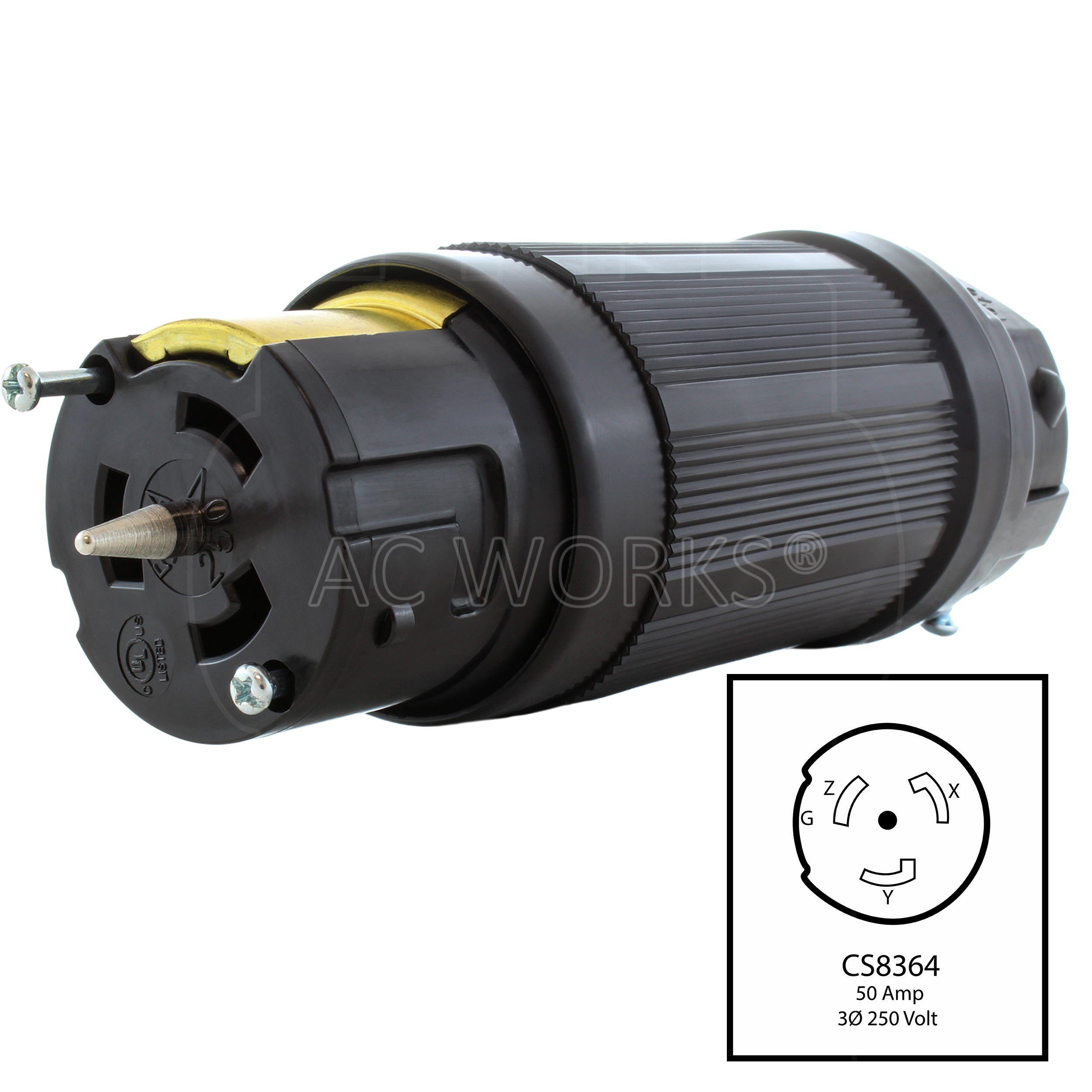 Locking Female Connector with NEMA