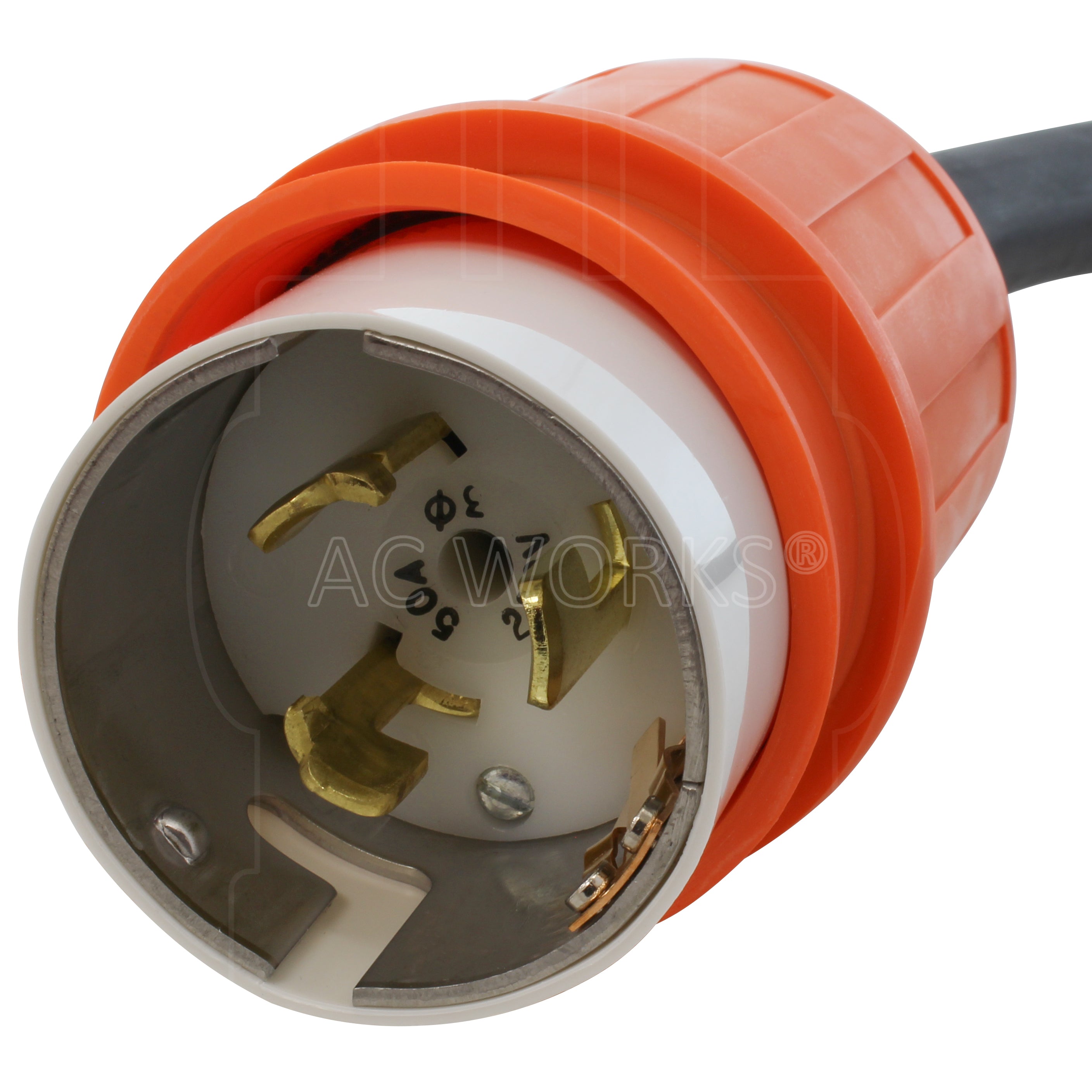 CS8365T64] SOOW 6/4 CS8365 to CS8364 50A 3-Phase 250V Rubber Ext