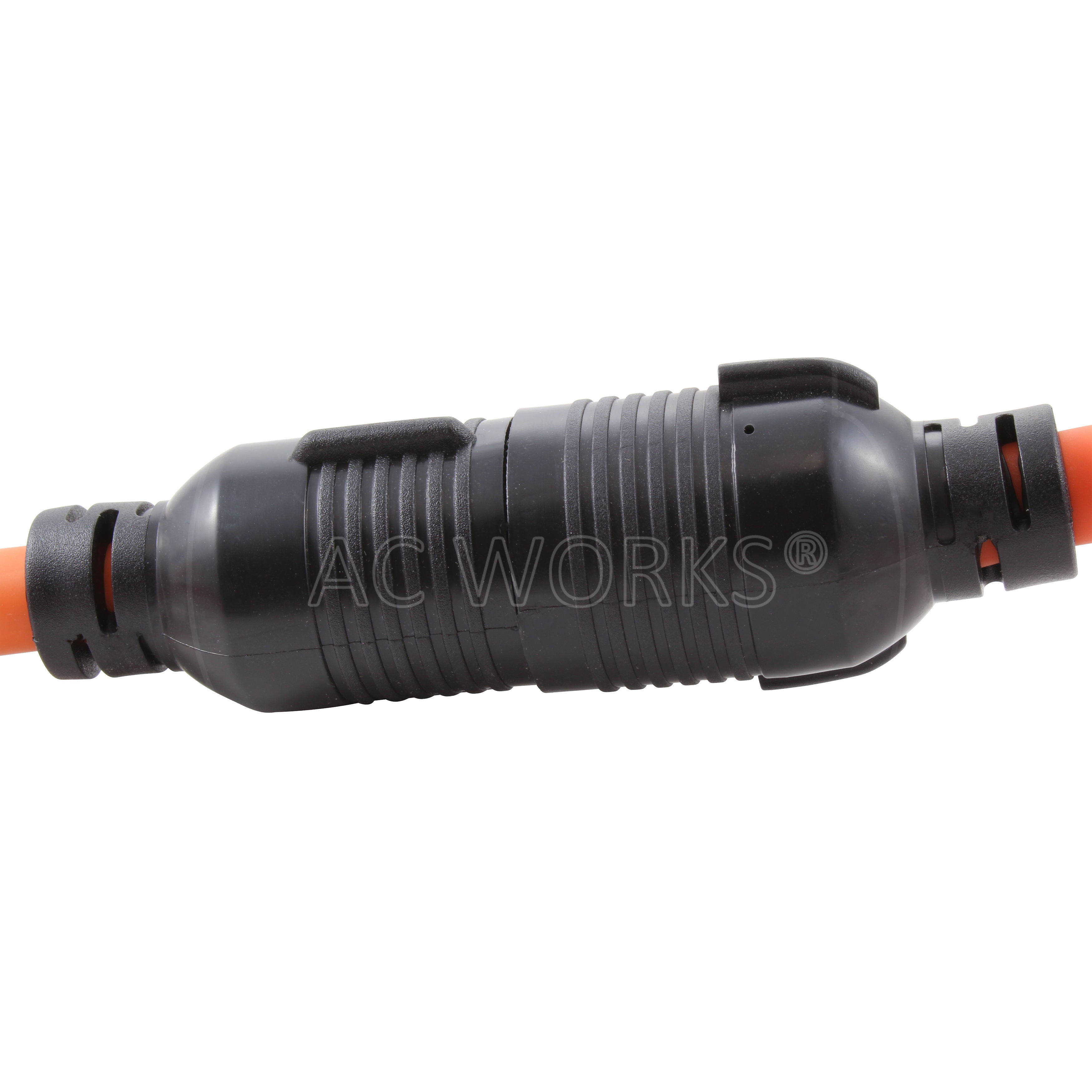 E520L520-012] 1FT 20A 125V 5-20P Elbow Plug to Locking L5-20R