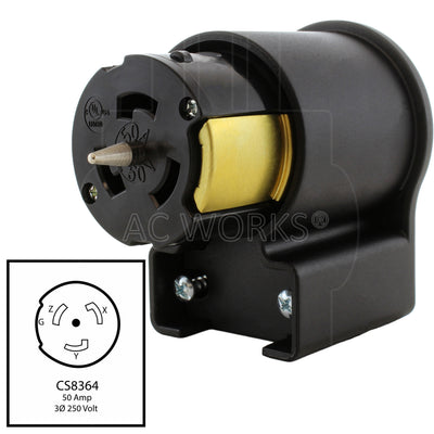 Locking Elbow Female Connector with NEMA