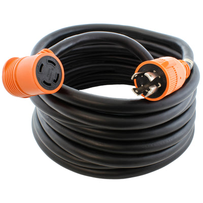 25 ft generator extension cord to elbow connector