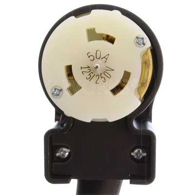 CS6364 female connector with 4 locking prongs