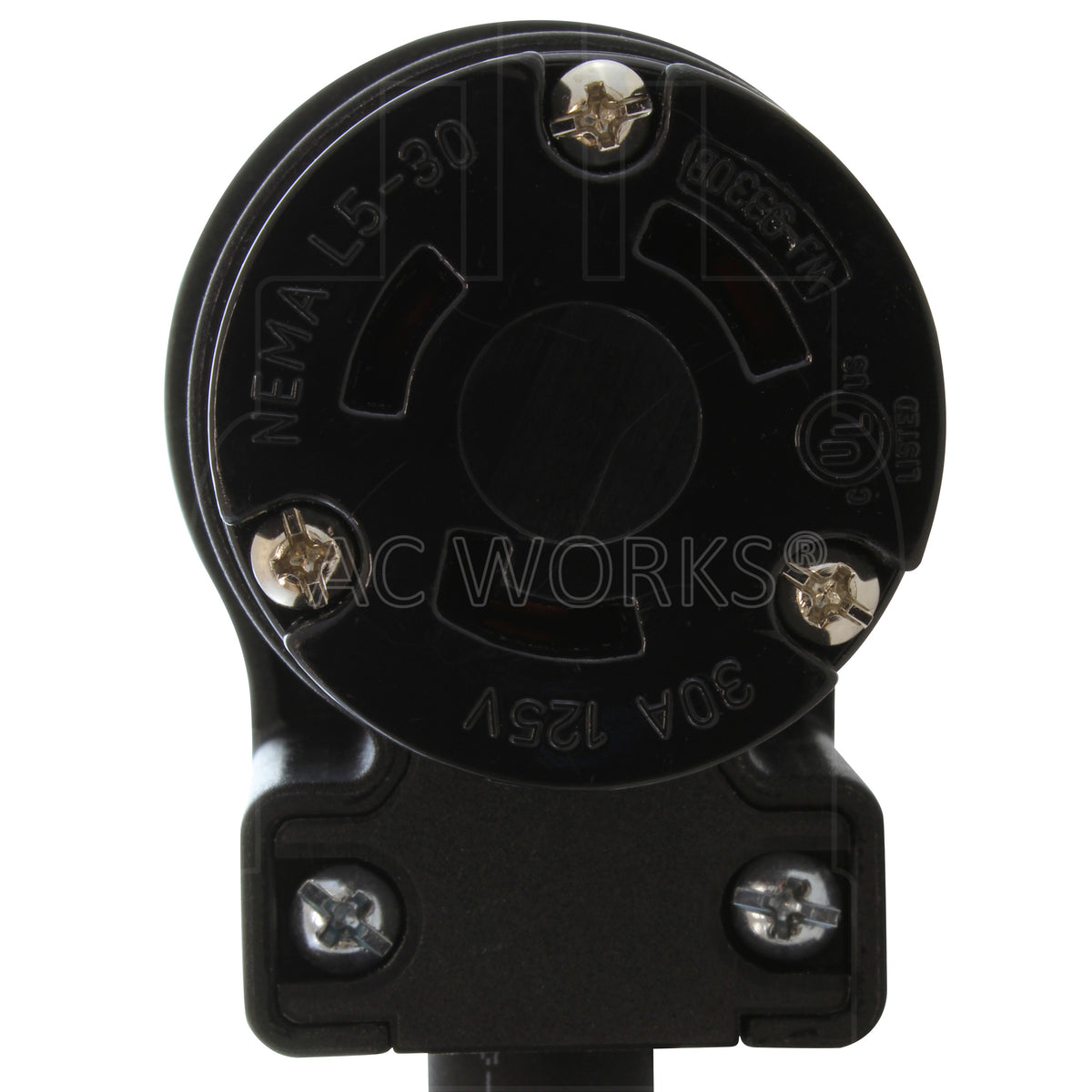 nema L5-30 locking elbow plug