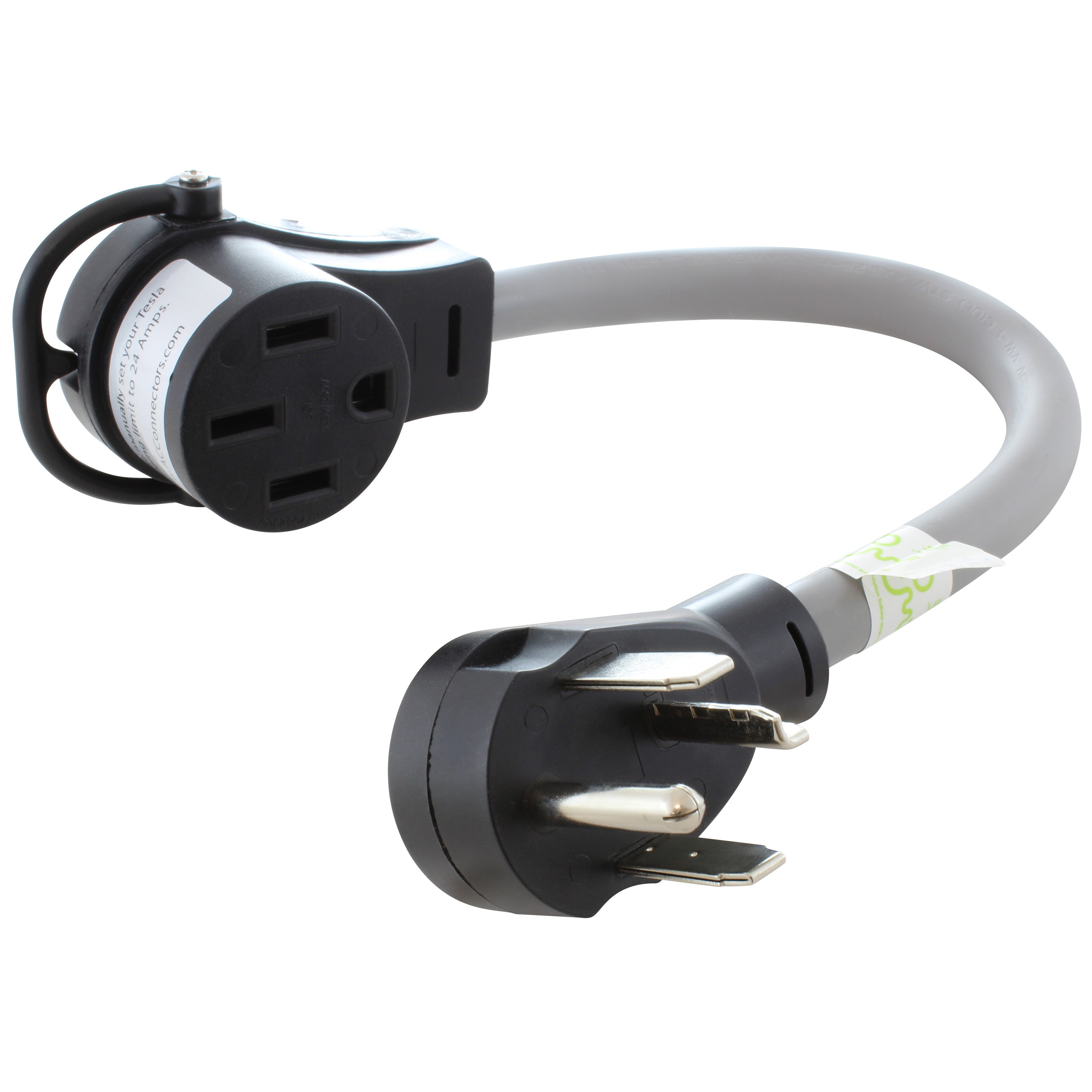 AC WORKS EV charging adapter for 4-prong dryer outlet