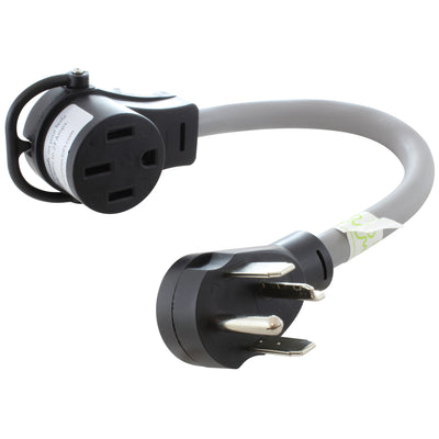 AC WORKS EV charging adapter for 4-prong dryer outlet