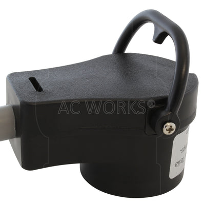 AC WORKS® [EV1430MS-018] 1.5FT 30A 4-Prong Plug NEMA 14-30P to NEMA 14-50R 50A 125/250V Connector
