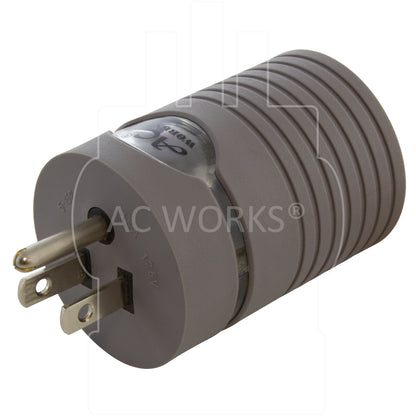 AC WORKS® [EV515L620] EVSE Upgrade EV Charging Adapter 15A Household Plug to NEMA L6-20R Connector