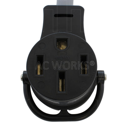 AC WORKS® [EV630MS-018] Electric Vehicle Charging Adapter Cord for Tesla Use 6-30 30A 250V to Tesla