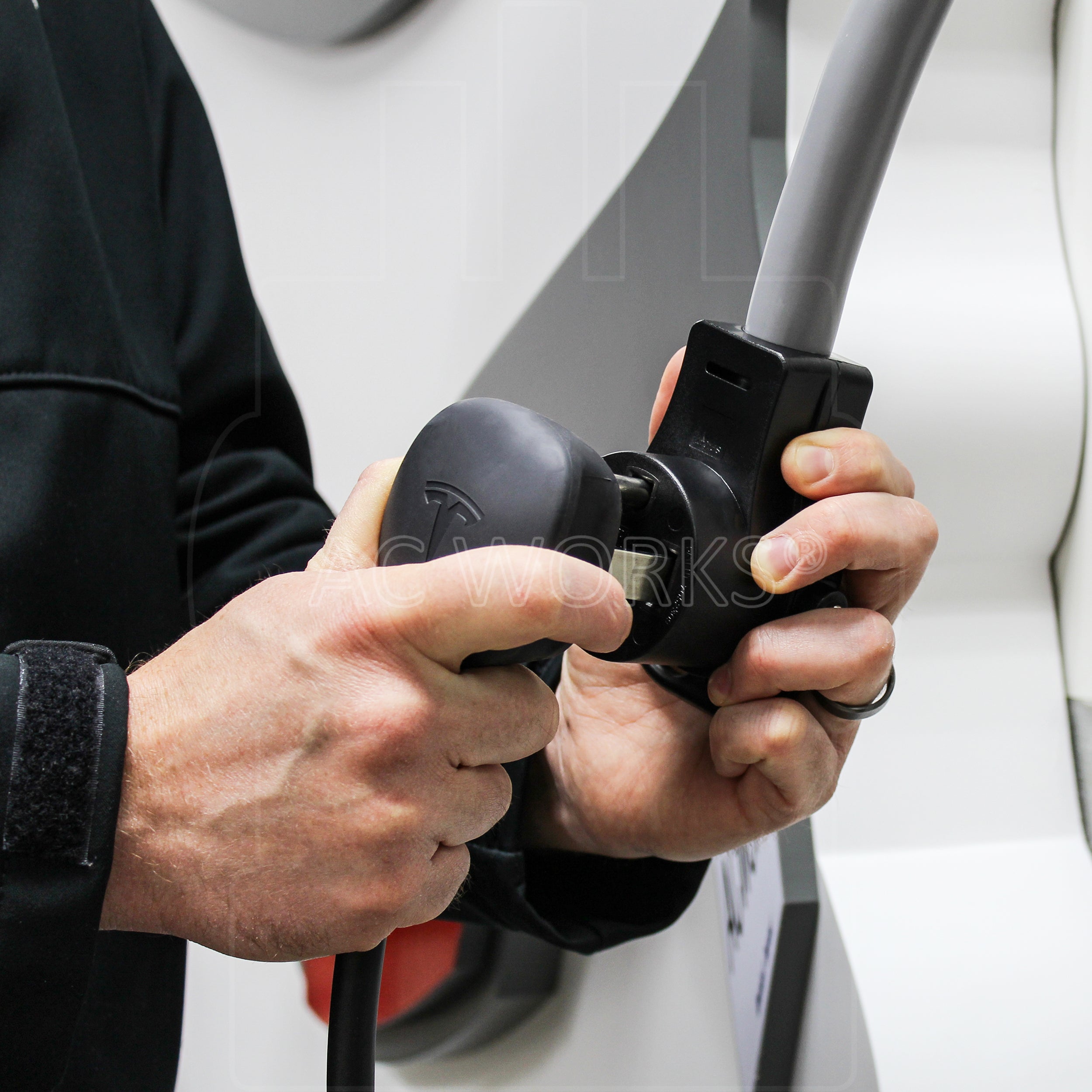 application of plugging in charger