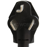 NEMA 10-30P 30A 250V 3-prong dryer plug