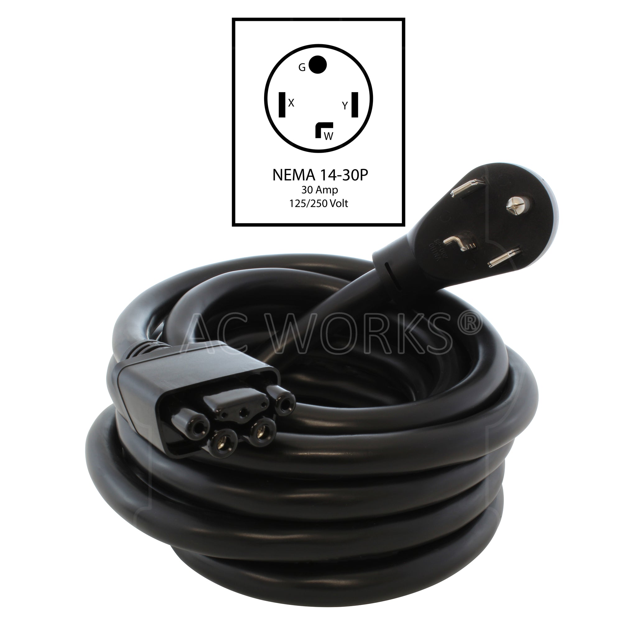 G2EV1430 24A 15 15ft 24A 4 P Dryer NEMA 14 30 Tesla Mobile Connector g2ev1430-24a-15-15ft-24a-4-p-dryer-nema-14-30-tesla-mobile-connector