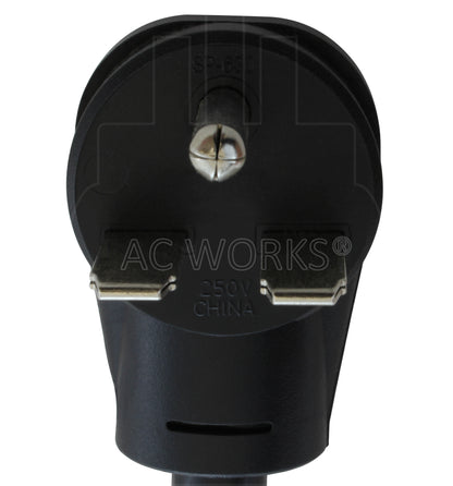 NEMA 6-30P 30a 250V commercial HVAC plug