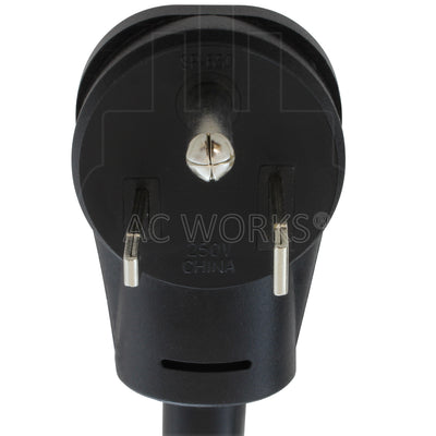 AC WORKS® [G2EV650PT-32A] 32A Gen 2/3 EV Charging NEMA 6-50 Adapter For Gen. 2/3 Tesla Mobile Connector