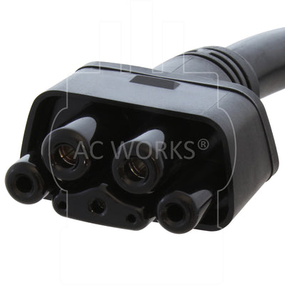 AC WORKS® [G2EV650PT-32A] 32A Gen 2/3 EV Charging NEMA 6-50 Adapter For Gen. 2/3 Tesla Mobile Connector