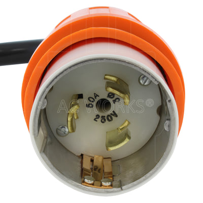 AC WORKS® [G2EVCS8365PT-32A] 32A Gen 2/3 EV Charging CS8365 Adapter For Gen. 2/3 Tesla Mobile Connector