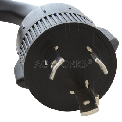 NEMA L5-30P 30A 125V 3-prong locking plug