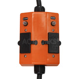 PDU outlet box with breakers and GFCI outlets