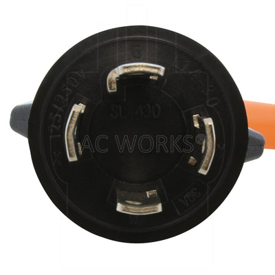 NEMA L14-30P 30A 125/250V male plug