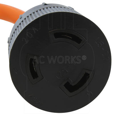 NEMA L5-20R, twist-lock Female Connector