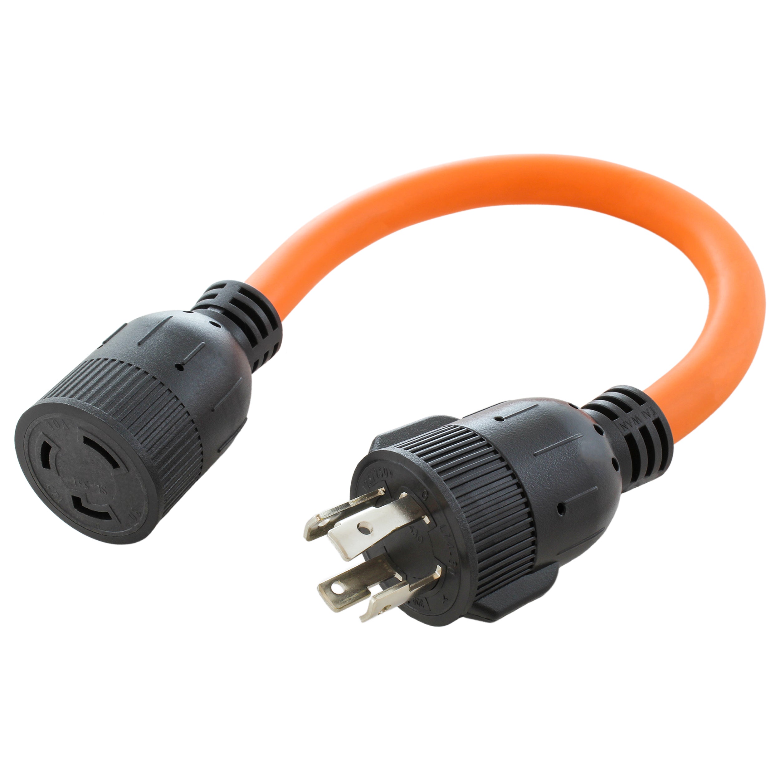 4-prong generator locking plug