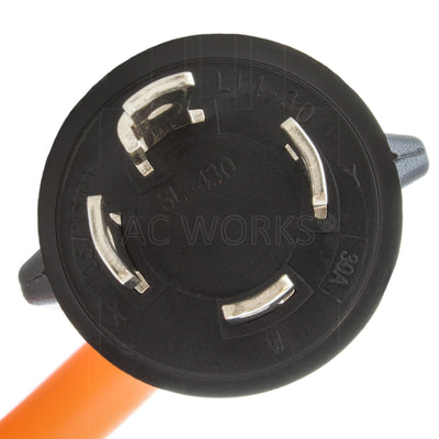3-prong locking male plug