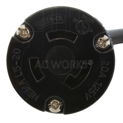  NEMA L5-20R, 3-prong locking connector