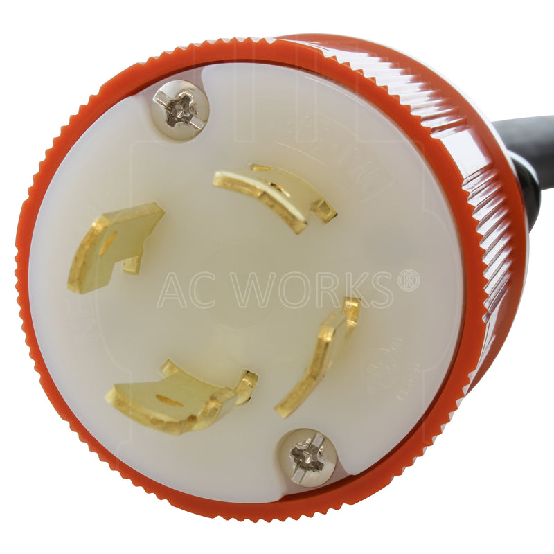 [L1630PR] NEMA L16-30 30A 3-Phase 480V Industrial Rubber Extension Cord ...