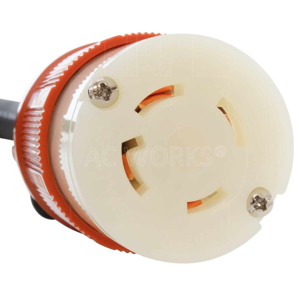 [L1630PR] NEMA L16-30 30A 3-Phase 480V Industrial Rubber Extension Cord ...