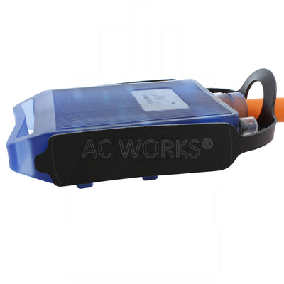 AC WORKS® [L2120CBF520] 1.5FT L21-20P 20A 5-Prong Locking Plug to (4) household Outlets with 20A Breakers