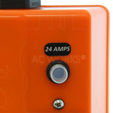AC WORKS® [L2130PDU] NEMA L21-30 30Amp 5-Prong Locking Plug to PDU OUTLET BOX (GFCI & Breakers)