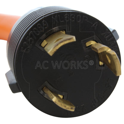 NEMA L6-30P 30A 250V 3-prong locking male plug