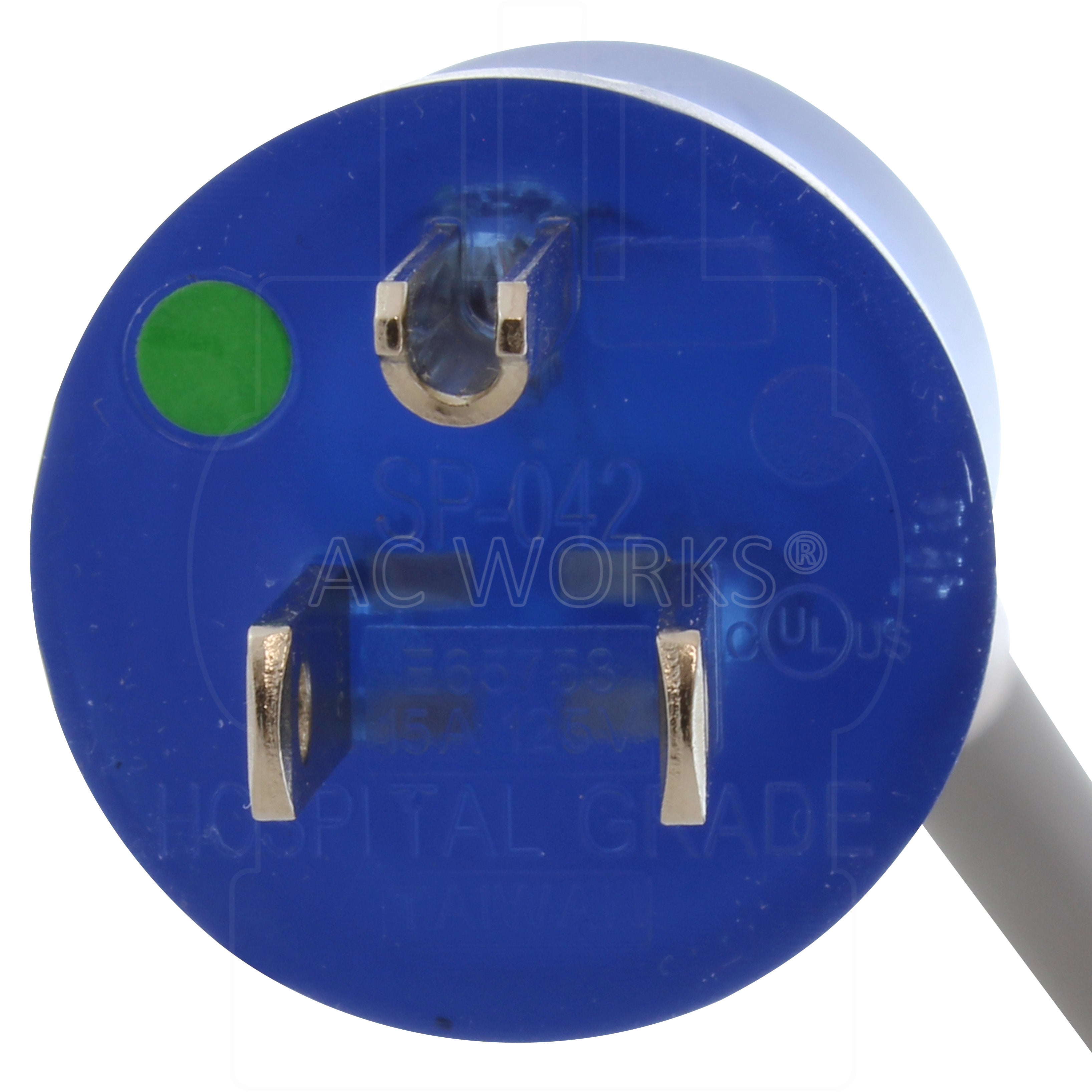 NEMA 5-15P straight 3-prong blade Male Plug