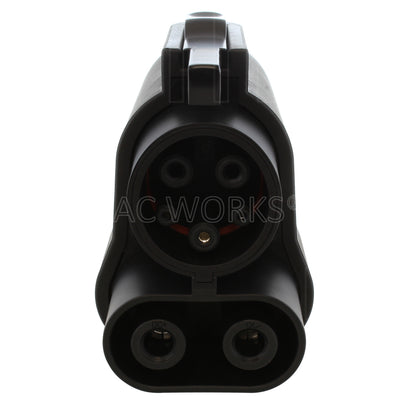 AC WORKS® [NACS-CCS1] EV Charging Adapter: NACS (Tesla Supercharger) to CCS1 – 500A, 1000V