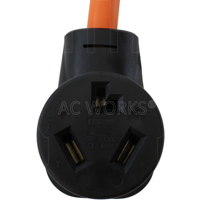 NEMA 10-30R 30A 250V 3-prong dryer connector