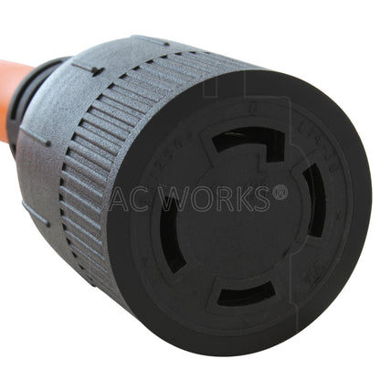 NEMA L14-30R 30A 125/250V 4-prong female connector