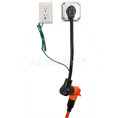 AC WORKS® [RDKIT04] Flood Restoration Equipment Power Distribution (PDU) Kit With Circuit Breakers