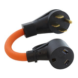 orange flexible RV adapter